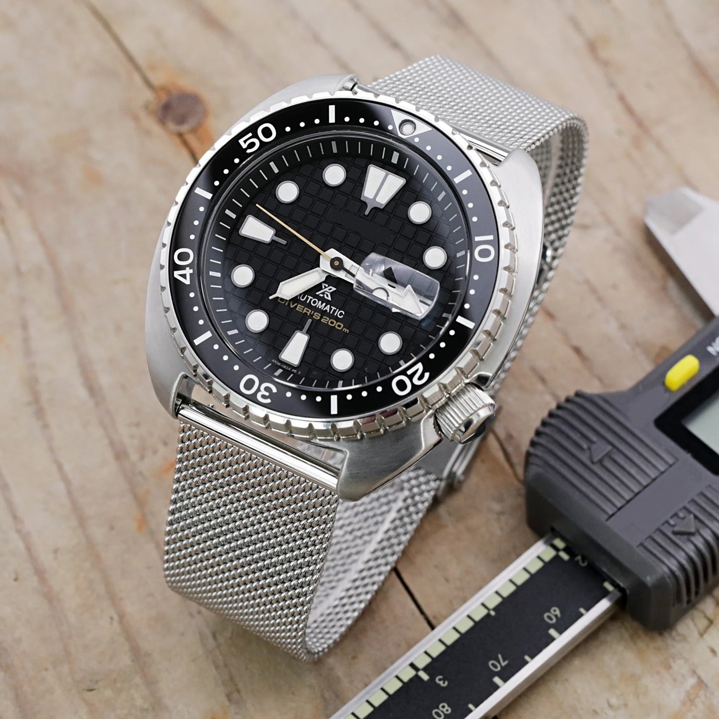 Stainless Steel Mesh Watch Straps for Men Women with Install Tool