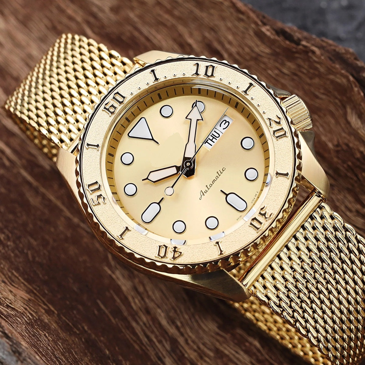 Stainless Steel Mesh Watch Straps for Men Women with Install Tool