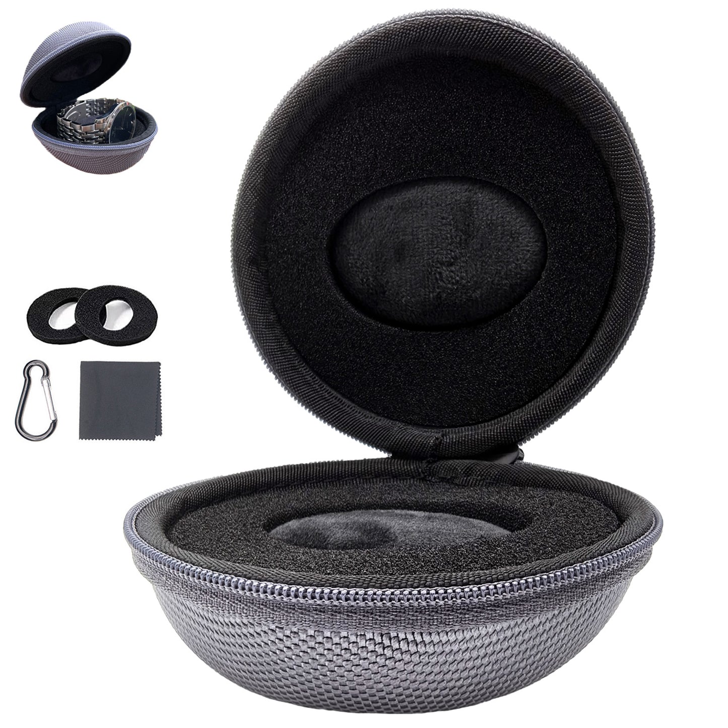 Travel Watch Case Portable Single Watch Case Roll Storage Box