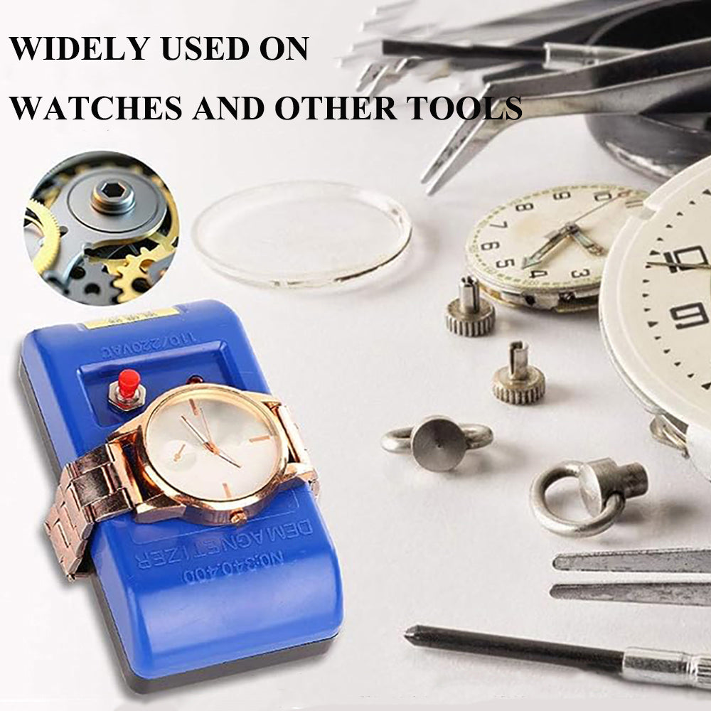 Watch Demagnetizer, Professional Mechanical Wristwatch Repair Degaussing Demagnetizer Tool