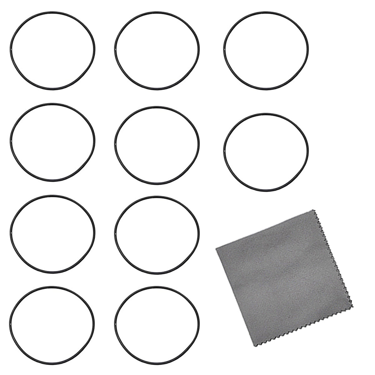 10PCS Watch Gasket O Ring Rubber Seal Watch Back Cover