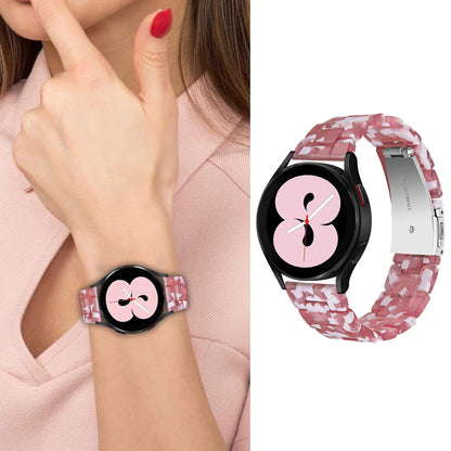 Quick Release Resin Watch Bands With Stainless Steel Buckle and Adjustment Tools for Women Men