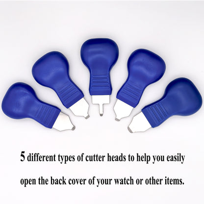 Watch Back Removal Tool, 9 in 1 Watch Battery Replacement Tool Kit with 7 Types of Pry Tools