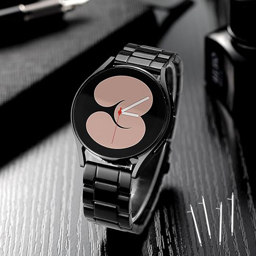 Quick Release Resin Watch Bands With Stainless Steel Buckle and Adjustment Tools for Women Men