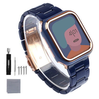 Quick Release Resin Watch Bands With Stainless Steel Buckle and Adjustment Tools for Women Men