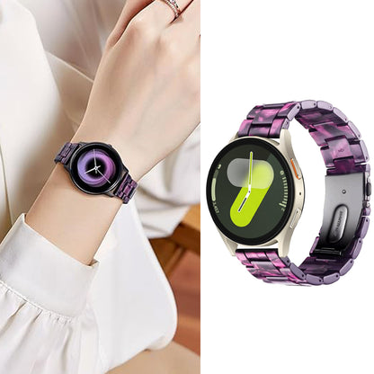 Quick Release Resin Watch Bands With Stainless Steel Buckle and Adjustment Tools for Women Men