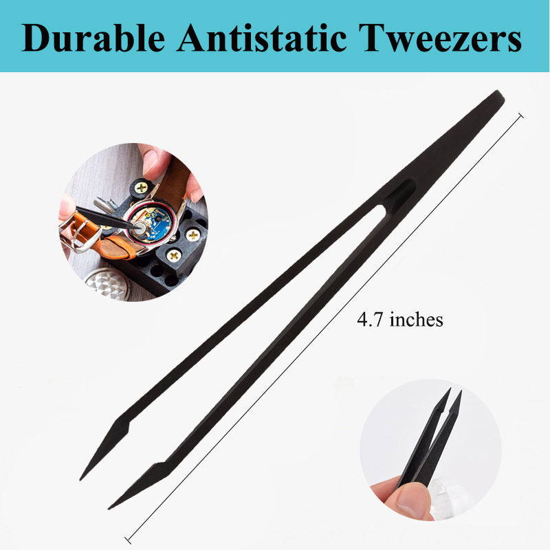 Watch Back Press Tool Kit with 18pcs Dies for Round/Square Watch Dials