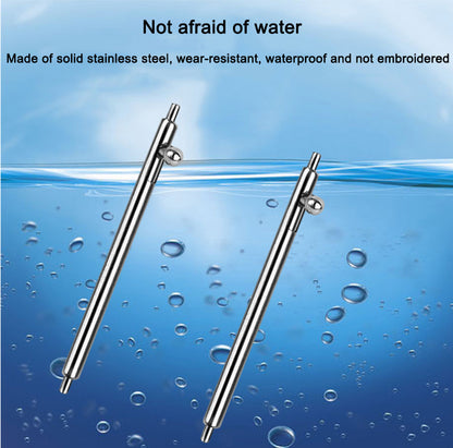 [TICFROG] 5 piece 1.8mm watch band spring bar watch belt spring bar processing Easy to install with one touch Quick release spring bar (watch pin)-Selection of width 18mm, 20mm, 22mm or 24mm (diameter 1.8mm)